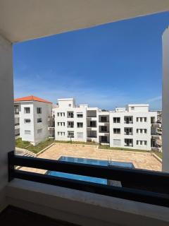 Apartment with pool view, 1 min to beach, private parking - Mansouria - 2