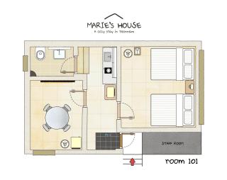 Marie's House 101 Hongdae - Seul - 6