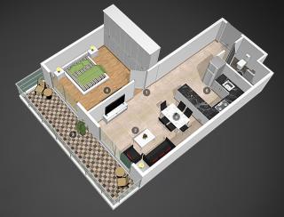 Bright 1BR with balcony in Luma 22 - Dubai - 9