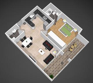 Handsome 1BR in Armada Tower 3 - Dubai - 9
