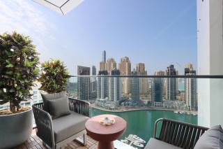 Livbnb Suites - VIDA Marina 1BR Apt with Stunning Marina View - Dubai - 0