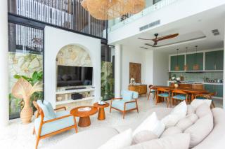 Villa Oria Canggu - Brand new 3BR mediterranean Villa with Ricefield sunset view - Kerobokan - 9
