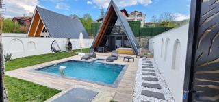 Sakarya Sapanca Ünlüce de 2 Oda1 Salon Özel Havuzlu-Saunalı-Jakuzili - 5 Kişillik Bungalov-BNG-69 - 1