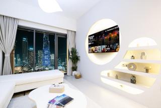 Stunning 2BR Apartment with Burj Khalifa and Fountain Views - 5-Min Walk to Dubai Mall and Souk Al Bahar - Dubai - 7