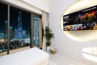 Stunning 2BR Apartment with Burj Khalifa and Fountain Views - 5-Min Walk to Dubai Mall and Souk Al Bahar - Dubai - 2