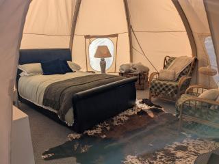 "Puffball" Luxury Glamping Air Dome Tent - Pembrokeshire - 0