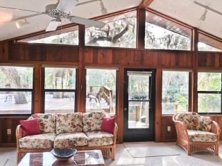 Withlacoochee River, big beautiful wood deck and dock - Inglis - 7