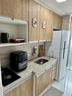 T501 - Apto Novo Ar cond Cama Queen Vaga - Vitória - 5