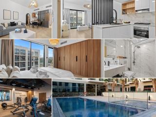 1BED in JVC by StayInHomes - 20 mins Business Bay - Parking - Pool - - 9