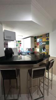 Apt por temporada em Ponta Verde, Studio com 02 quartos com vista lateral mar - melhor localização na Orla de Maceió - Maceió - 1