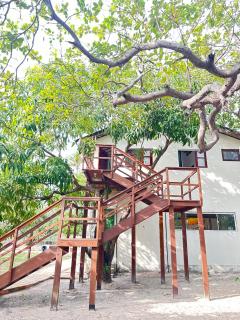 Casa Ingapura Treehouse Room - 15 minutos de canoa para Atins - Turismo Sustentável - Atins - 4