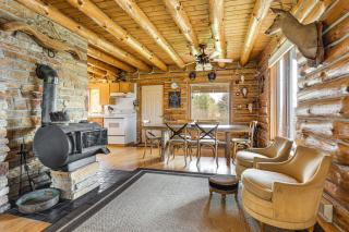 Log Cabin with Pond and Trail Access in Almond! - Almond - 8