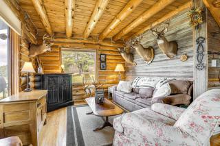 Log Cabin with Pond and Trail Access in Almond! - Almond - 7