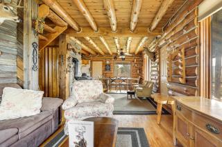 Log Cabin with Pond and Trail Access in Almond! - Almond - 5