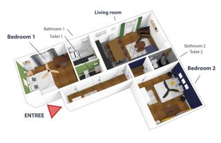 T3/2 douches/Parking/Villejuif/Paris/IGR - 2