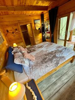 Chalet Chevreuil avec piscine privée - 9