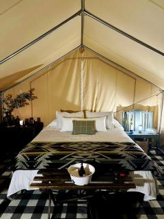 Colorado Getaways in this Lovely Safari Tent on Working Sheep Farm in Longmont - 2