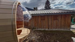 Les pagotins de Garance, Chalet Jura 39, avec sauna tonneau bulle - Métabief - 6