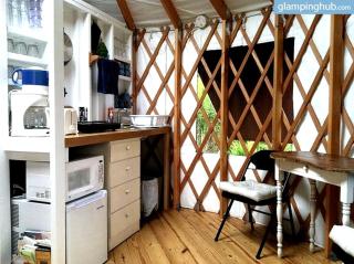 Modern Countryside Yurt Rental in Waterville, Upstate New York - 8