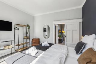 NASA Homes 4 Zimmer Altbauwohnung Zentral inkl Smart TV Netflix Garten - 3