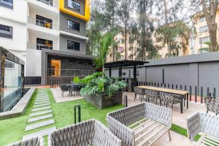 Kilimani 1 bedroom Apartment Swimming Pool gym Sauna Steam Room Wilma Towers - Nairobi - 5
