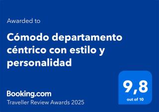 Cómodo departamento céntrico con estilo y personalidad - 5