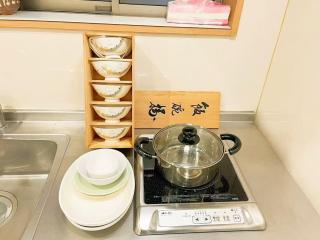 彩月别墅A通天阁步行5分钟难波道顿堀心斋桥1站v - 3
