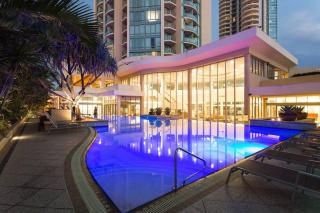 Twin beds room with a great view in Heart of GC - Gold Coast - 1