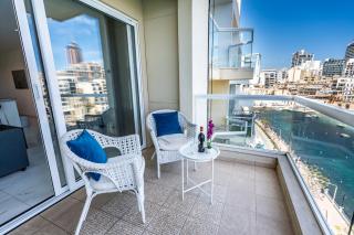 Impressive View 2BR Flat in St Julian's Bay by Arco Collection - 1