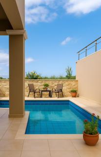 Relax Private Pool House - Maleme - 0