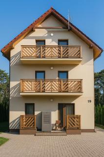 HoliApart Willa Stenga - Przy lesie, taras, plac zabaw, grill - Krynica Morska - 7