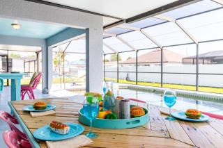 Heated Pool, Lanai, Grill and Games - Villa Sandy Cheeks - Roelens Vacations - Cape Coral - 7
