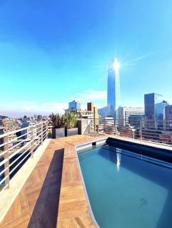 Apartamento El Golf las Condes I Estacionamiento I Aire Acondicionado 1H - Santiago - 0