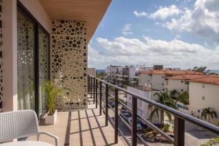 Luxury 2BR, Ocean view from Balcony and Rooptop - Playa del Carmen - 9