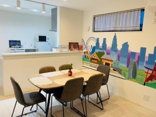 A newly built house a 4 minute walk from the station, Free parking & Let's enjoy the night view together! - 0