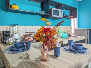 B5 Romantic Beachside Escape Krabi Theme Memory Foam King Bed Kitchen AC - Playa del Carmen - 8