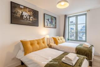 Magical Rooftop Views Historic City Center 2 guests - Honfleur - 6