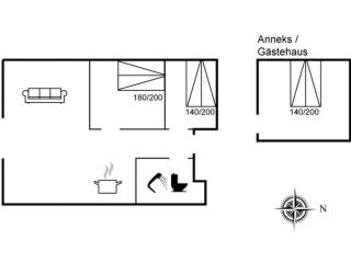 Holiday Home Gillis - 900m from the sea by Interhome - Ringkøbing - 1