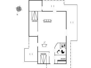 Holiday Home Niina - 800m from the sea by Interhome - Løkken - 1