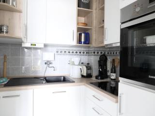 2-Zimmer-Appartement im 1. Obergeschoss mit Hallenschwimmbad und Sauna. - Westerland - 2