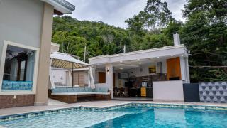 Beautiful - Linda Casa com Piscina Aquecida, Quadra de Beach tennis e Vista para o Mar e Ilhabela - São Sebastião - 3