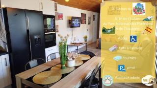 Escapade du Roi Henri IV à PAU VILLA Entièrement Privée 6 Personnes & BÉBÉ avec SPA, Braséro, Plancha & Piscine Idéal Vacances, Week-end, Repos ou Télétravail - Pau - 5