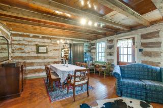 Hot Tub and Creek Views Secluded Perryville Cabin - 3