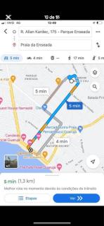 Apartamento mobiliado - Guarujá - 9