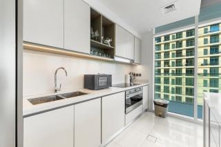 Full Sea View & Dubai Skyline - 4BR LUX Beachfront - 2