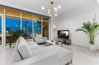 Full Sea View & Dubai Skyline - 4BR LUX Beachfront - 5