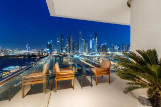 Full Sea View & Dubai Skyline - 4BR LUX Beachfront - 9