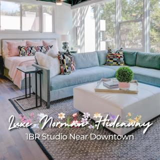 Lux Noman Hideaway 1br Studio Near Downtown #cha - Norman - 1