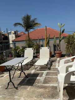 2-Bedroom Blue & White House with Garden and Beach - Platanias - 8