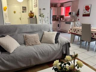 Charmant appartement à Ondres pour 4 pers. avec loggia et parking - FR-1-239-1116 - Ondres - 0